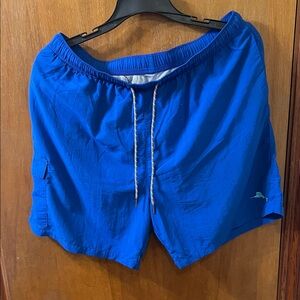 Tommy Bahama Royal Blue Athletic Swim Shorts
